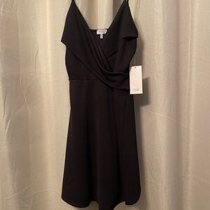 Tobi Black Skater Dress.